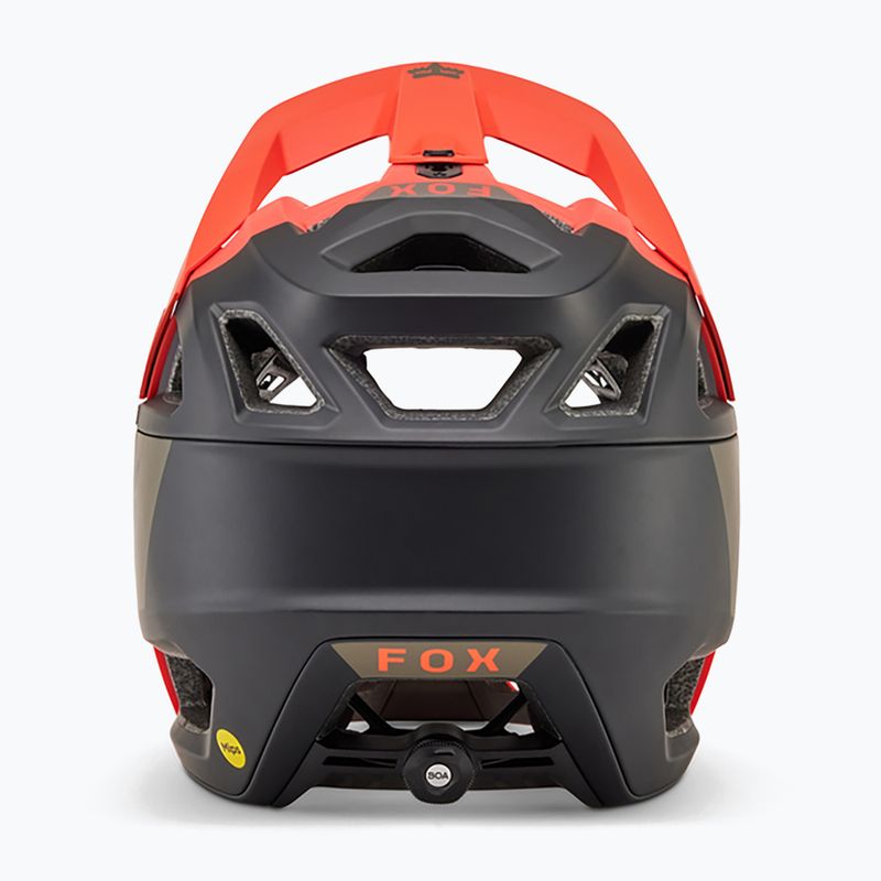 Fox Racing Proframe RS Nuf arancio fiamma casco da bici 9