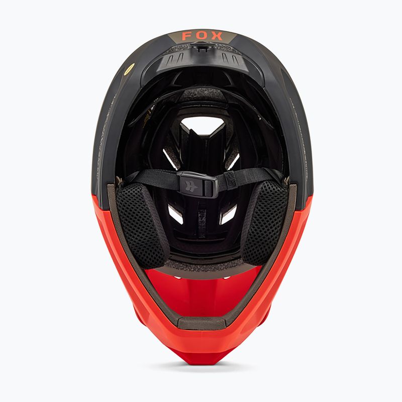 Fox Racing Proframe RS Nuf arancio fiamma casco da bici 10