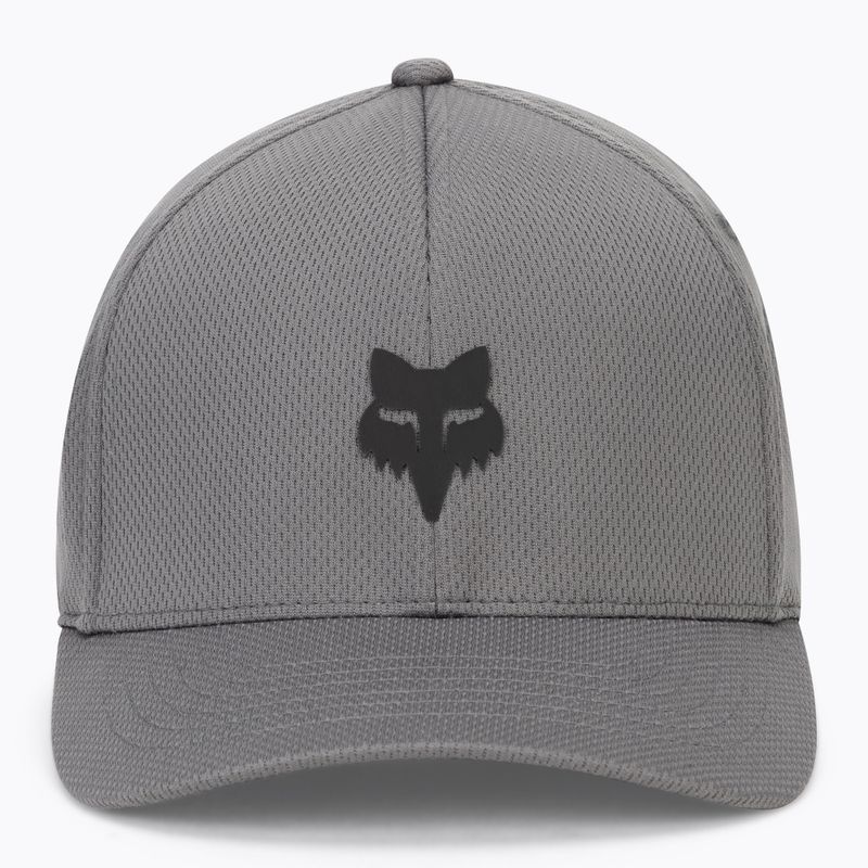 Cappello Fox Racing Fox Head Tech Flexfit da uomo grigio acciaio 2