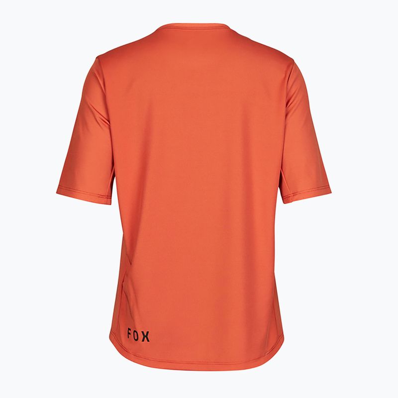 Maglia da ciclismo Fox Racing Ranger arancione atomica da bambino 4