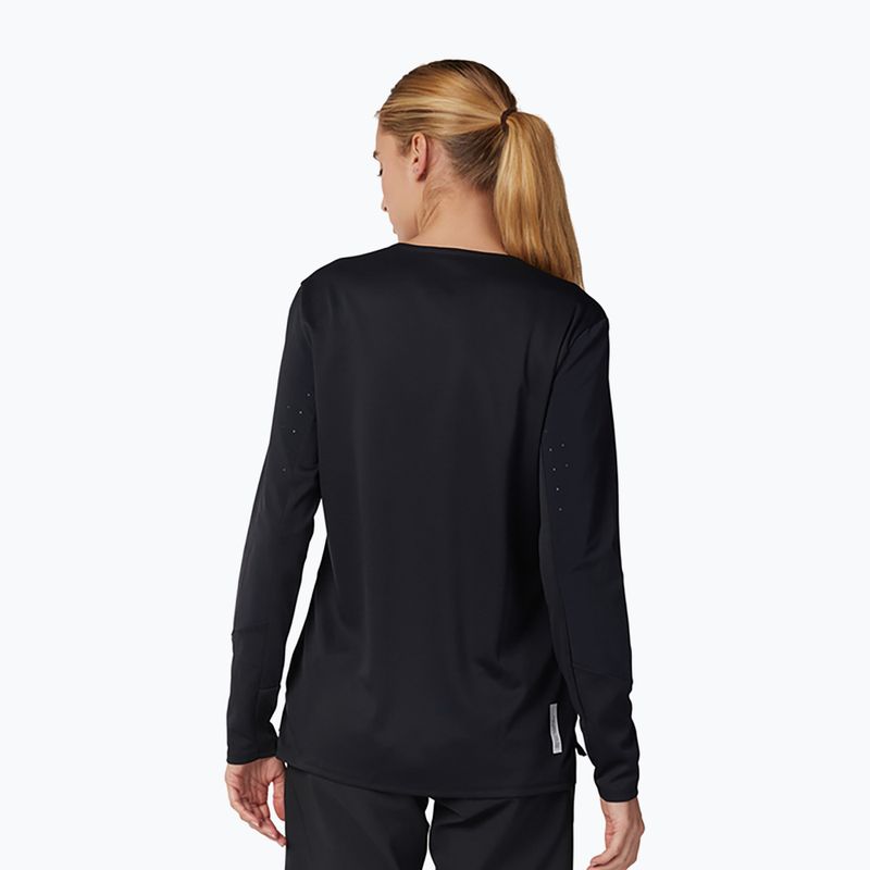 Longsleeve da ciclismo da donna Fox Racing Defend LS black 2