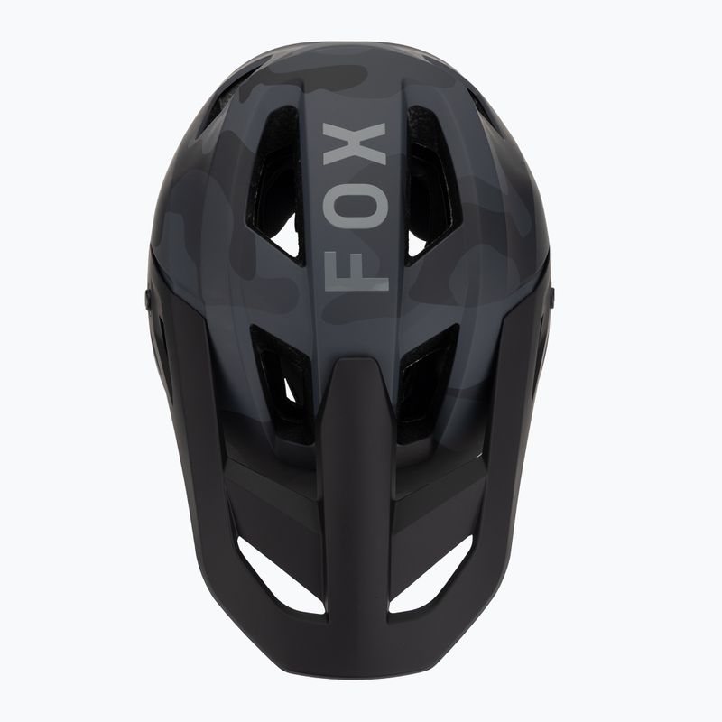 Fox Racing Rampage Camo casco da bici nero camo 6