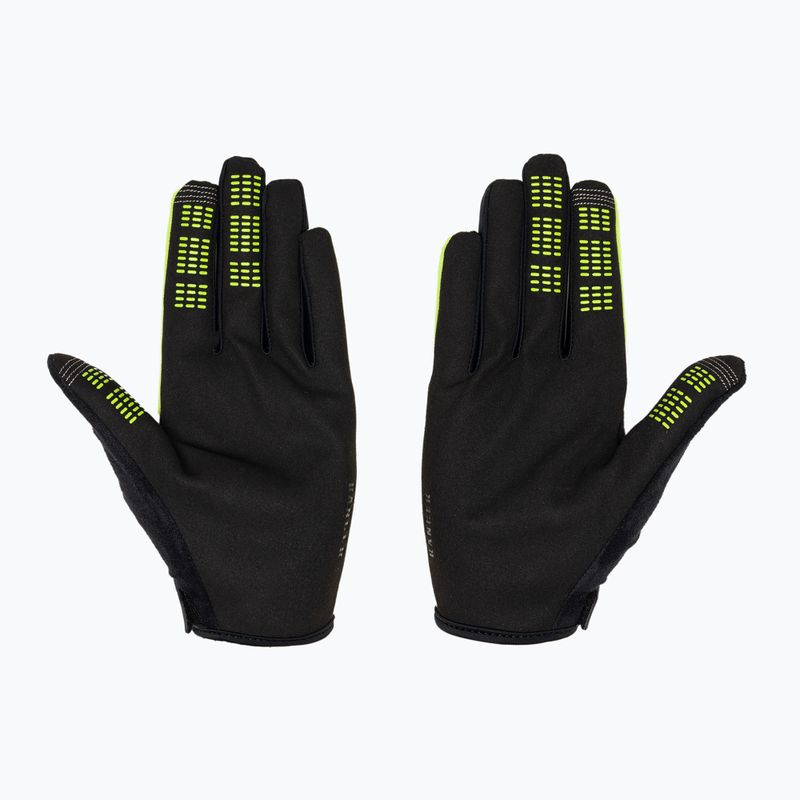 Guanti da ciclismo da uomo Fox Racing Ranger giallo fluorescente 2