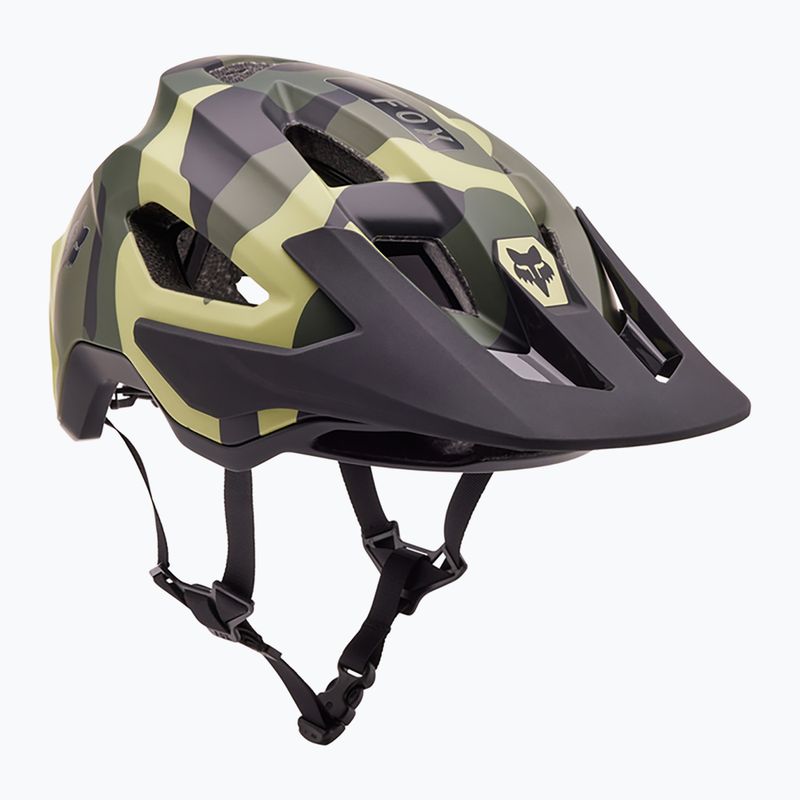 Casco da bici Fox Racing Speedframe Camo verde mimetico