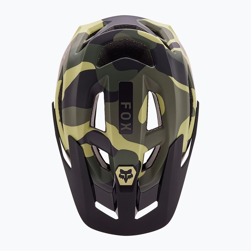 Casco da bici Fox Racing Speedframe Camo verde mimetico 3