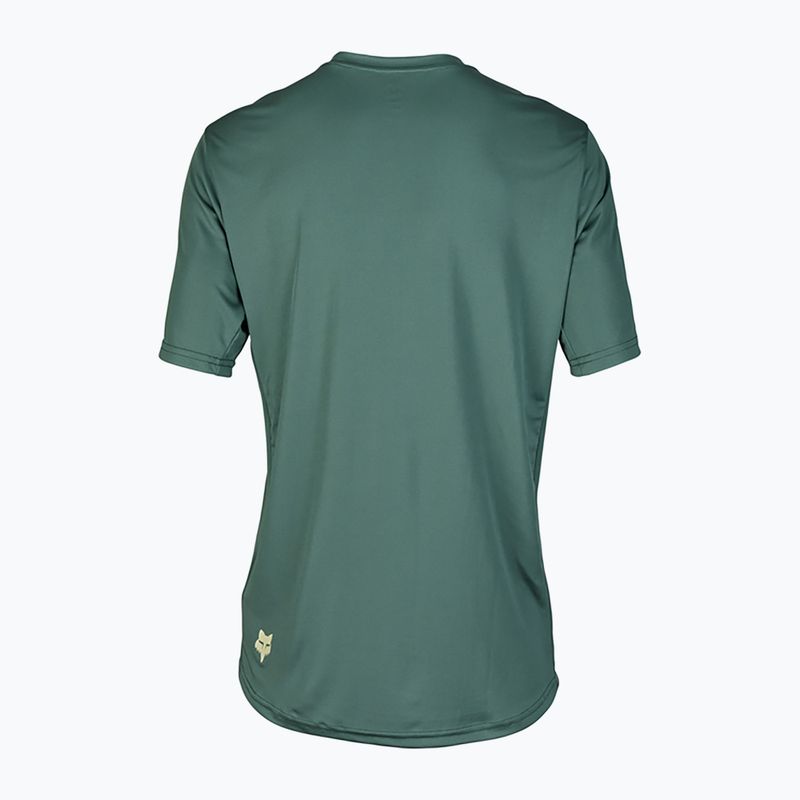 Maglia da ciclismo da uomo Fox Racing Ranger Moth verde scuro 4