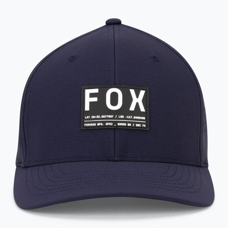 Cappello da baseball Fox Racing Non Stop Tech Flexfit da uomo mezzanotte 2