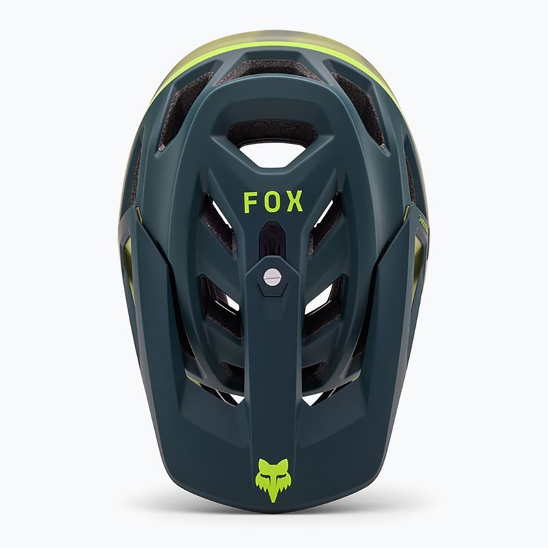 Fox Racing Proframe RS Taunt CE casco da bici verde chiaro 4