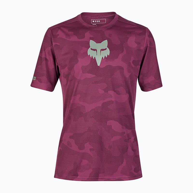 Maglia ciclismo uomo Fox Racing Ranger Tru Dri sangria 3