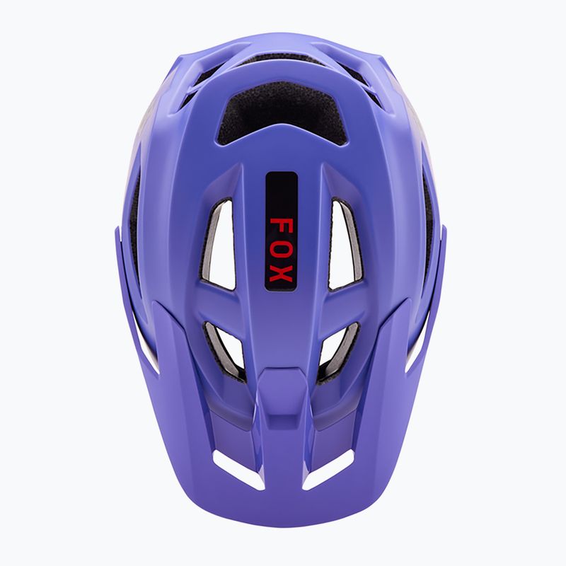 Fox Racing Speedframe CE casco da bicicletta viola 6