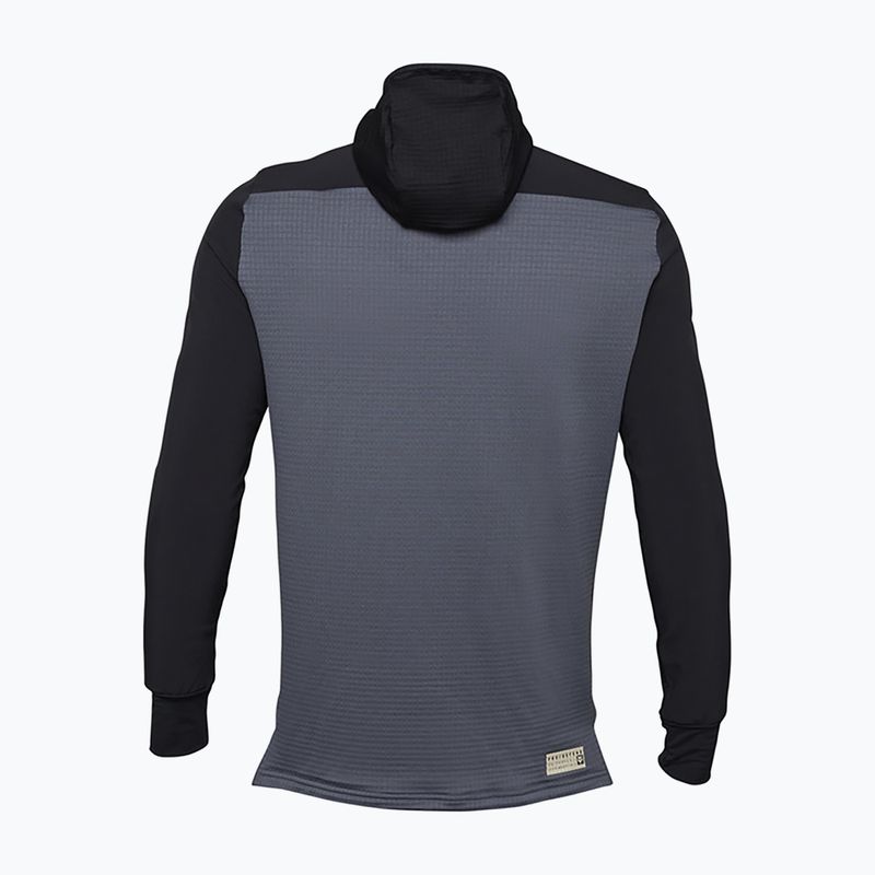 Felpa ciclismo uomo Fox Racing Defend Thermal Hoodie ash 5