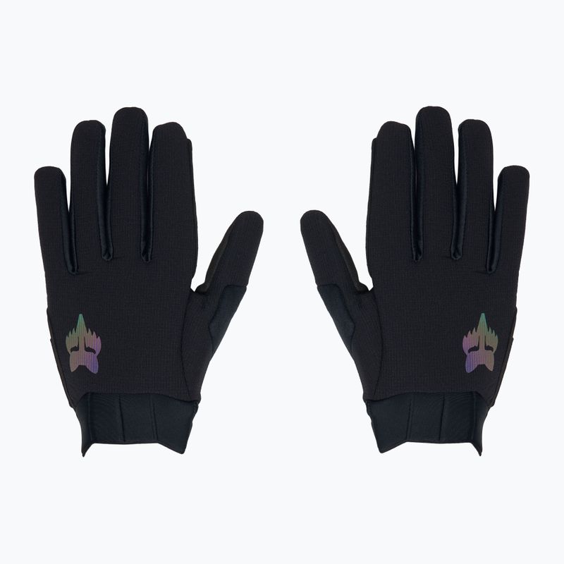 Guanti da ciclismo da uomo Fox Racing Defend Lo-Pro Fire nero 2