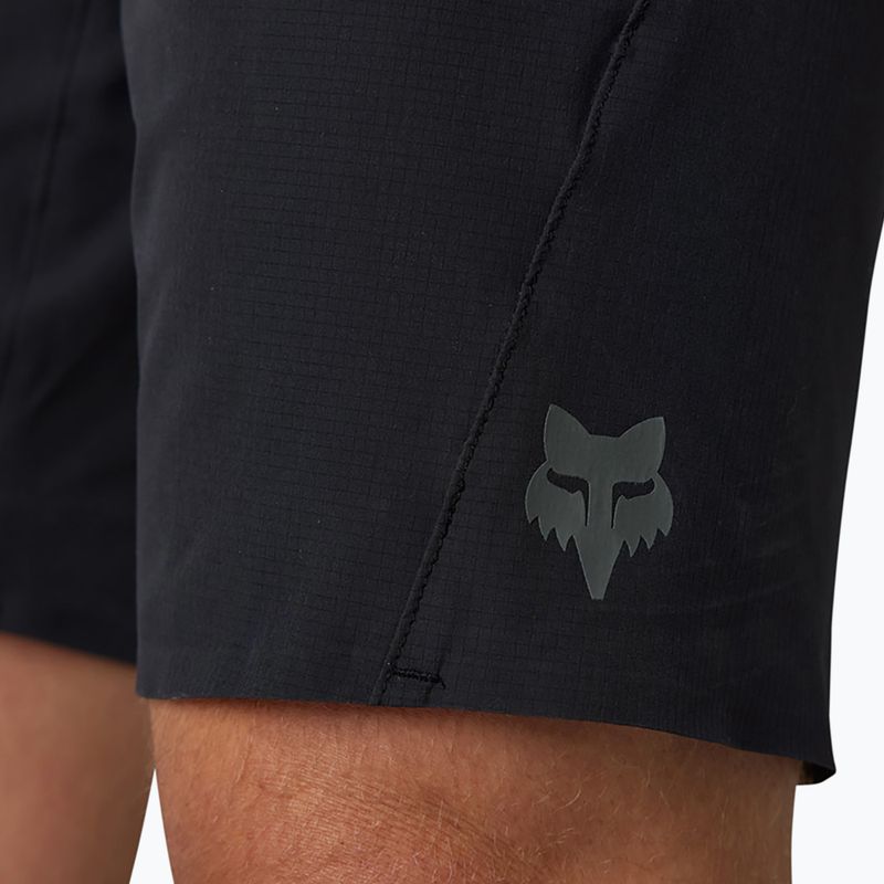 Pantaloncini da ciclismo da uomo Fox Racing Flexair Ascent nero 4