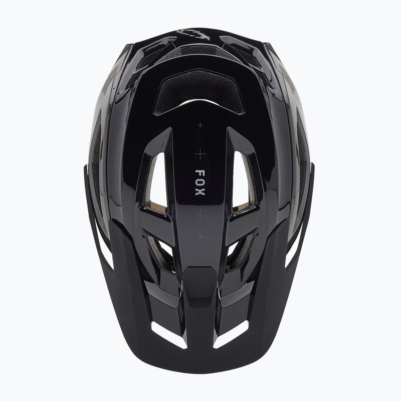 Casco da bici Fox Racing Speedframe Pro Lunar nero 4