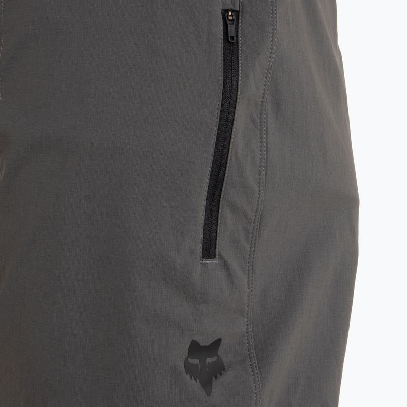 Pantaloni da ciclismo da uomo Fox Racing Ranger dark shadow 3