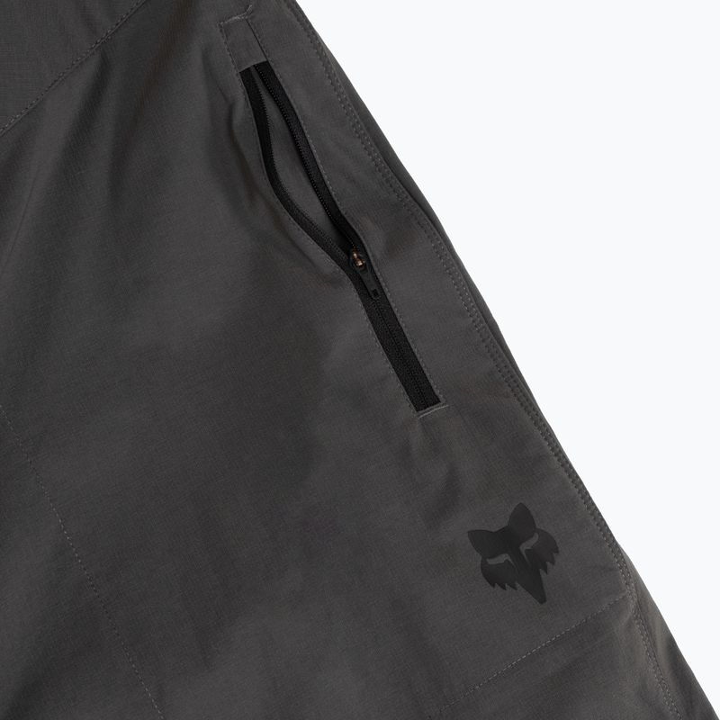 Pantaloni da ciclismo da uomo Fox Racing Ranger dark shadow 5