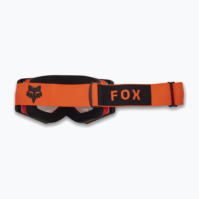 Occhiali da ciclismo Fox Racing Airspace Enduro arancio fluorescente/grigio 2