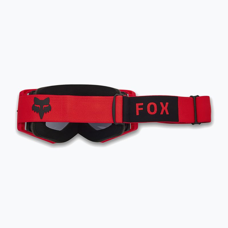 Occhiali da ciclismo Fox Racing Airspace Core fluorescent red/smoke 2
