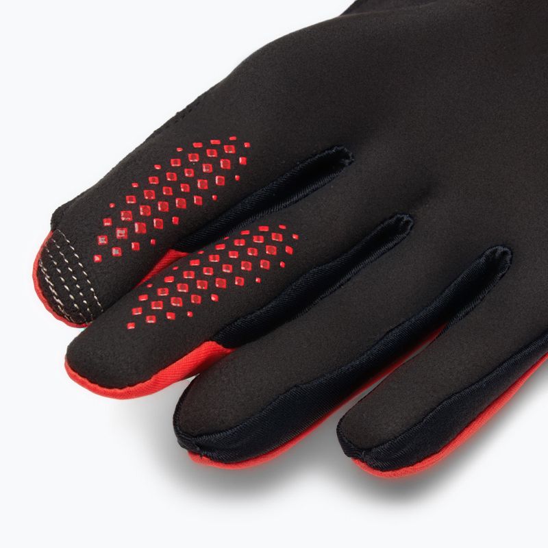 Guanti da ciclismo da uomo Fox Racing Defend Wind Offroad rosso fluo 5
