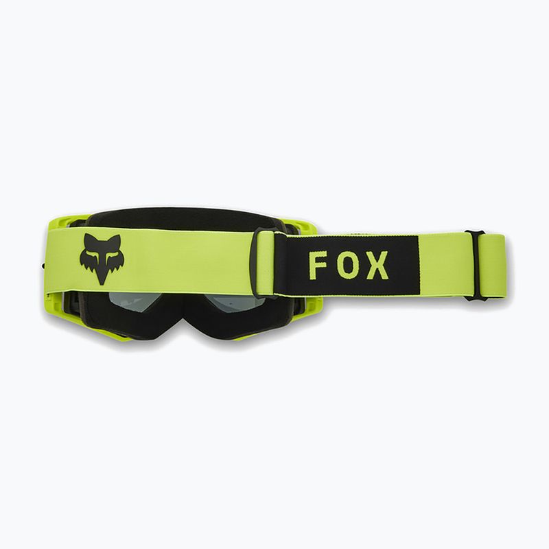 Occhiali da ciclismo Fox Racing Airspace Core fluorescent yellow/smoke 2