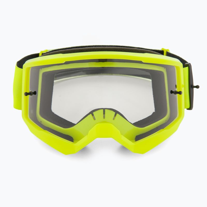 Occhiali da ciclismo Fox Racing Main Core giallo fluorescente/chiaro 2