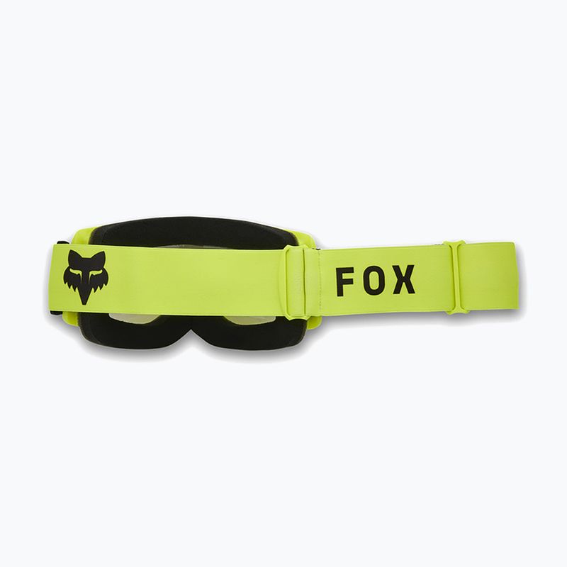 Occhiali da ciclismo Fox Racing Main Core giallo fluorescente/chiaro 2