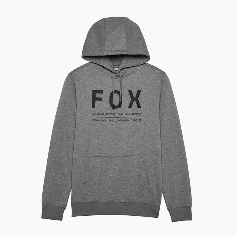 Felpa Fox Racing Non Stop da uomo in grafite erica