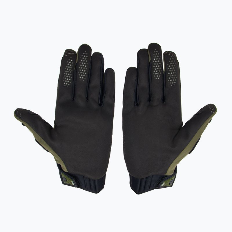 Guanti da ciclismo da uomo Fox Racing Defend Wind Offroad verde oliva 3