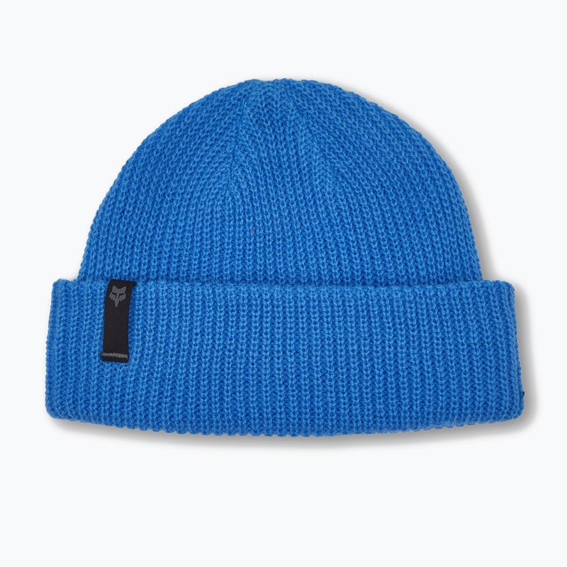 Berretto invernale da uomo Fox Racing Machinist Beanie blu vero