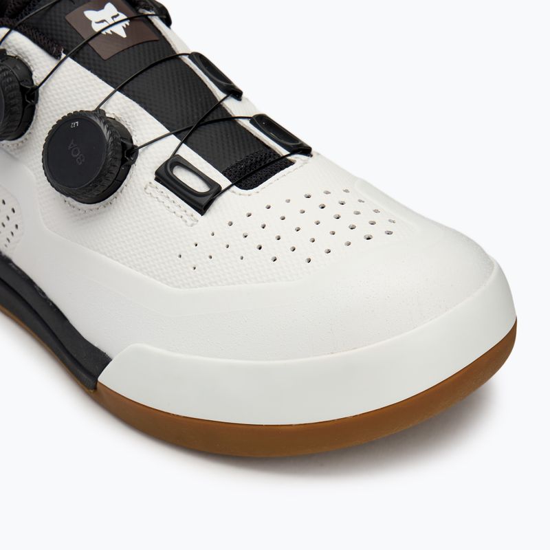 Scarpe da ciclismo MTB da uomo Fox Racing Union GM bianco 7