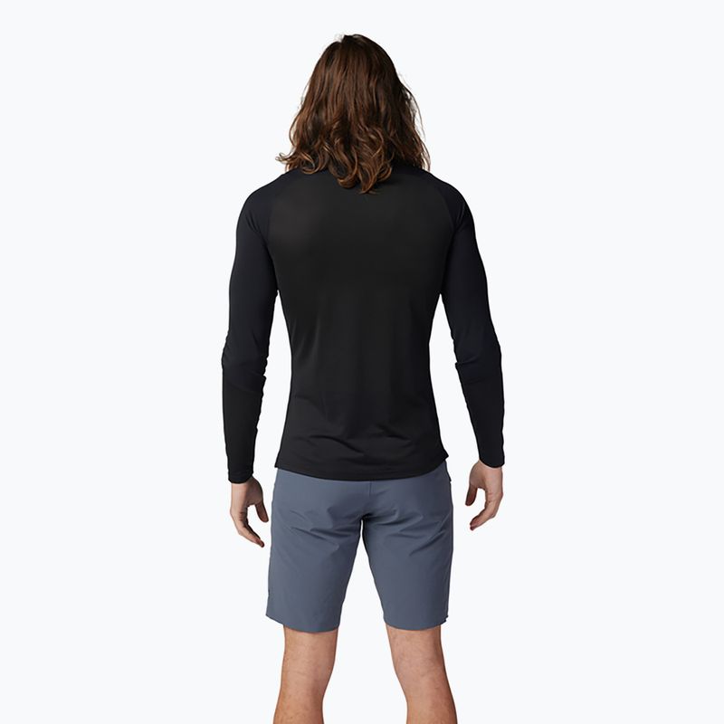 Maniche lunghe ciclismo uomo Fox Racing Flexair Ascent nero 2