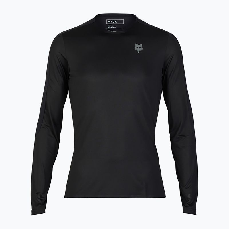 Maniche lunghe ciclismo uomo Fox Racing Flexair Ascent nero 3