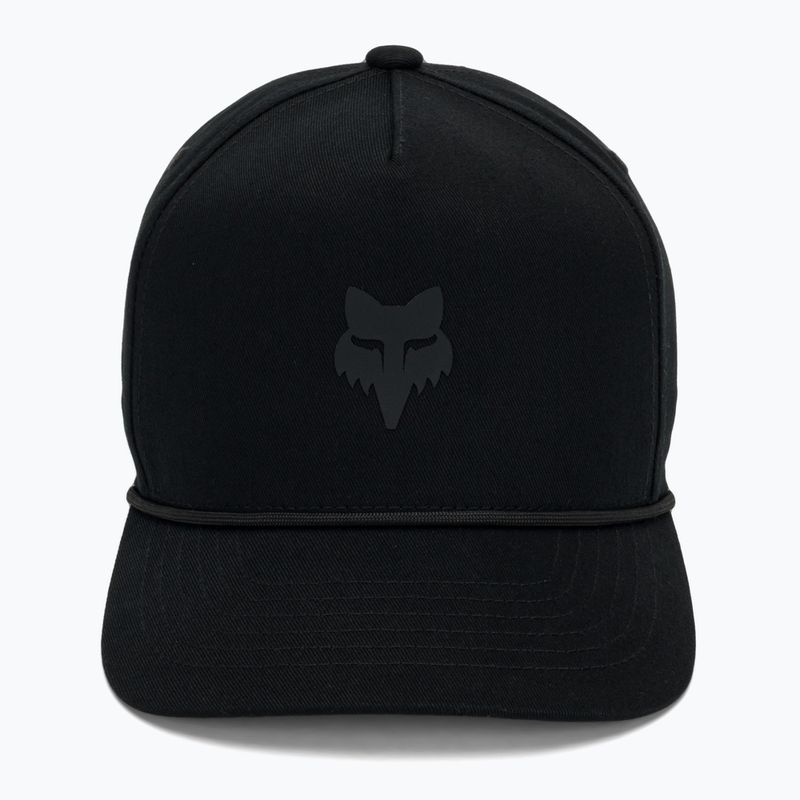 Cappellino con visiera da uomo Fox Racing Fox Head Rope Hat black/black 2