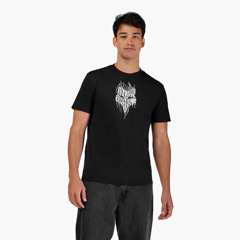 Maglietta Fox Racing Bark Tech da uomo, nero 3