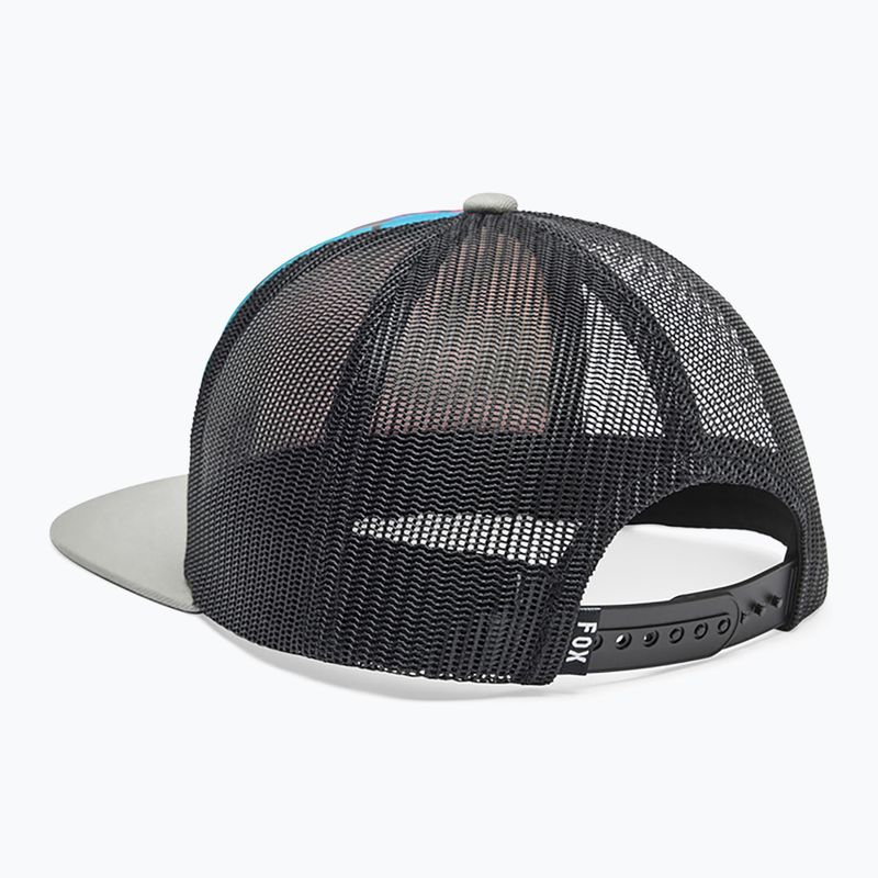 Fox Racing Future Trucker Jr berretto da baseball per bambini grigio acciaio 2