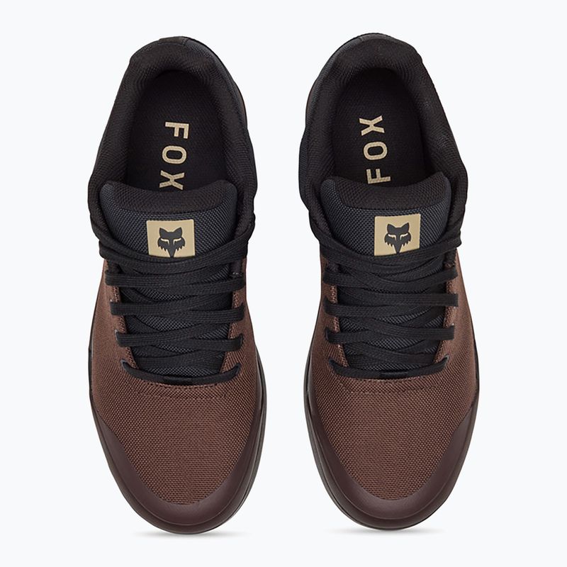 Scarpe da ciclismo con piattaforma da uomo Fox Racing Union Canvas cocoa 6