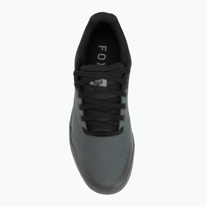 Scarpe da ciclismo da uomo Fox Racing Union Canvas grigio ombra scuro 5