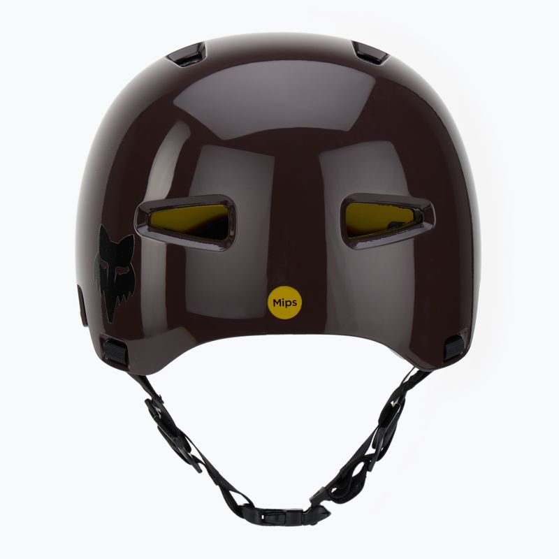 Casco da bici Fox Racing Flight Pro Solid cocoa 3
