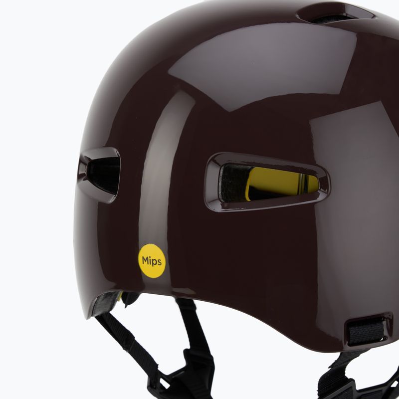Fox Racing Flight Solid Jr casco da bici per il cacao 7
