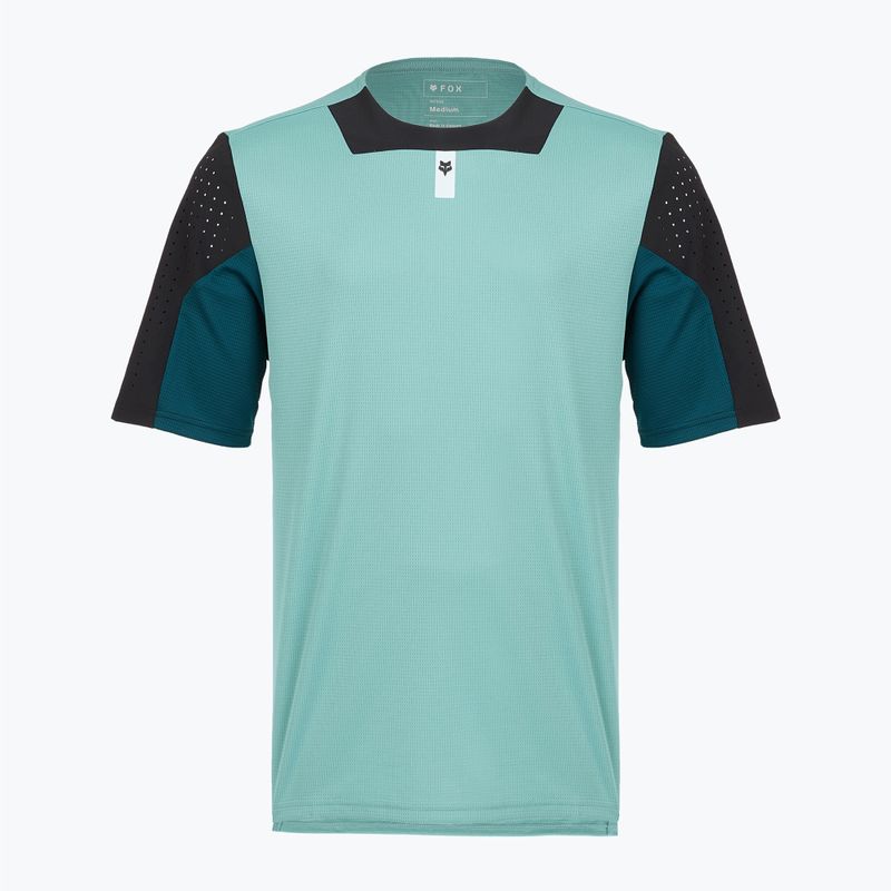 Maglia da ciclismo Fox Racing Defend vintage wash blu da uomo
