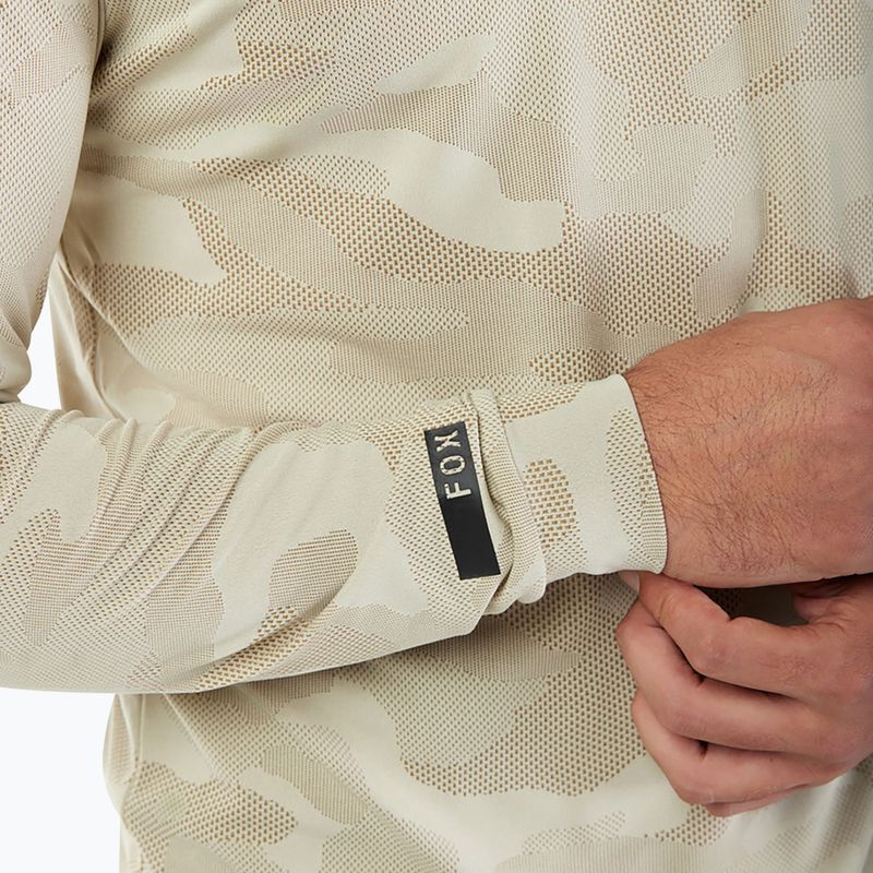 Maniche lunghe ciclismo uomo Fox Racing Ranger Tru Dri crema 5