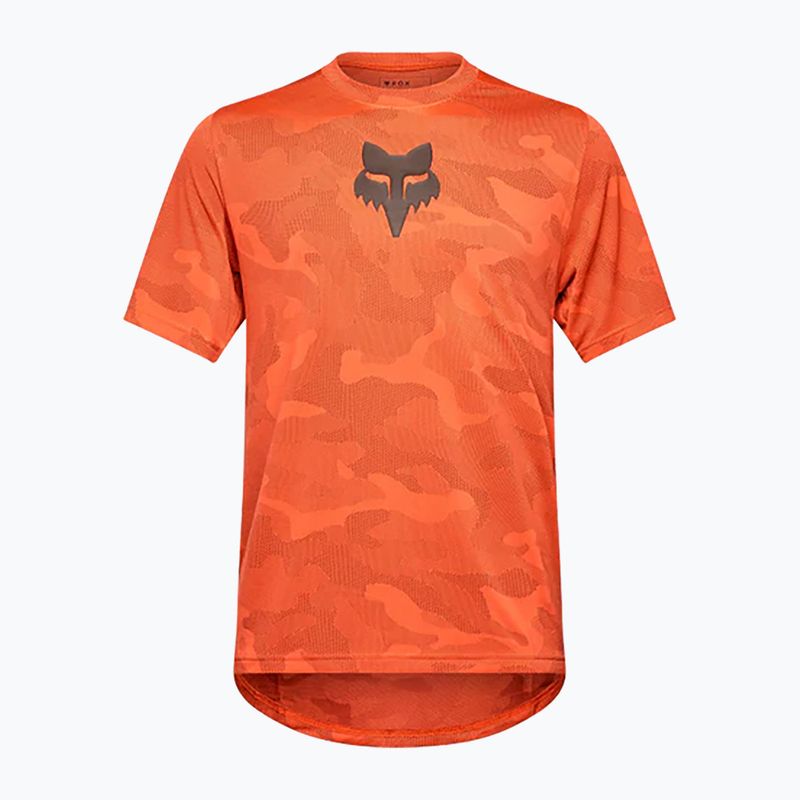 Maglia ciclismo uomo Fox Racing Ranger Tru Dri arancio sangue
