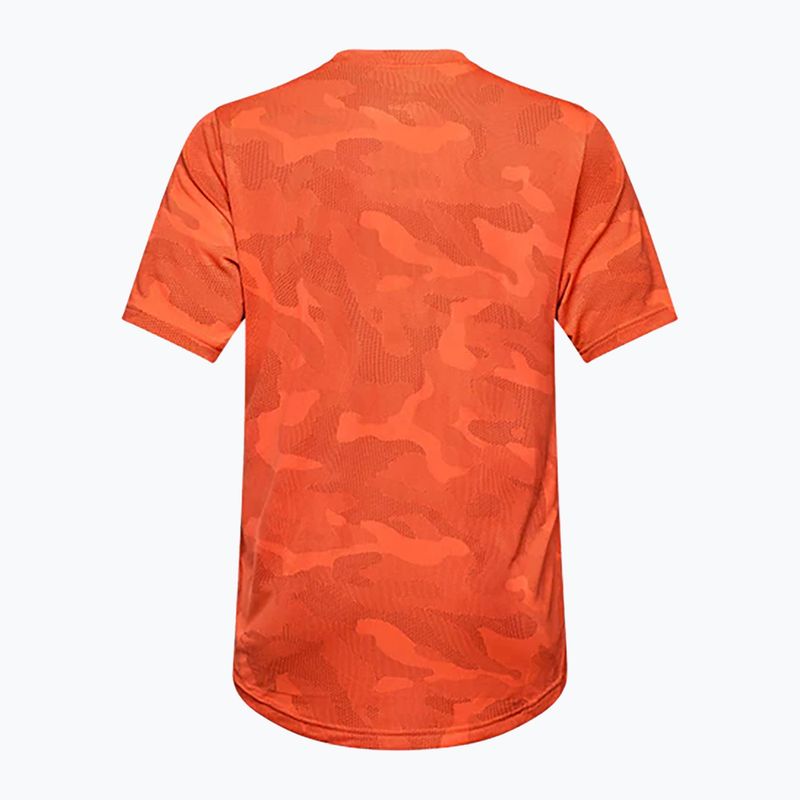 Maglia ciclismo uomo Fox Racing Ranger Tru Dri arancio sangue 2