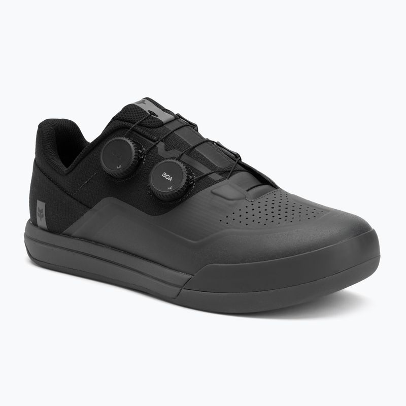 Scarpe da ciclismo MTB da uomo Fox Racing Union BOA dark shadow grey