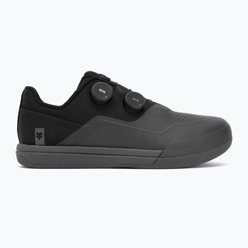 Scarpe da ciclismo MTB da uomo Fox Racing Union BOA dark shadow grey 2