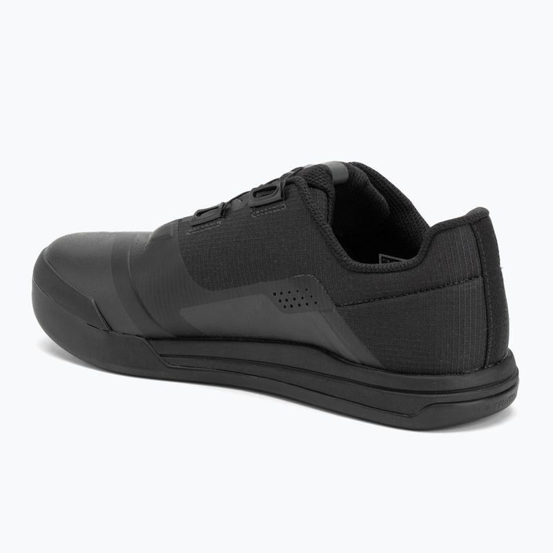 Scarpe da ciclismo con piattaforma da uomo Fox Racing Union BOA Flat nero 3