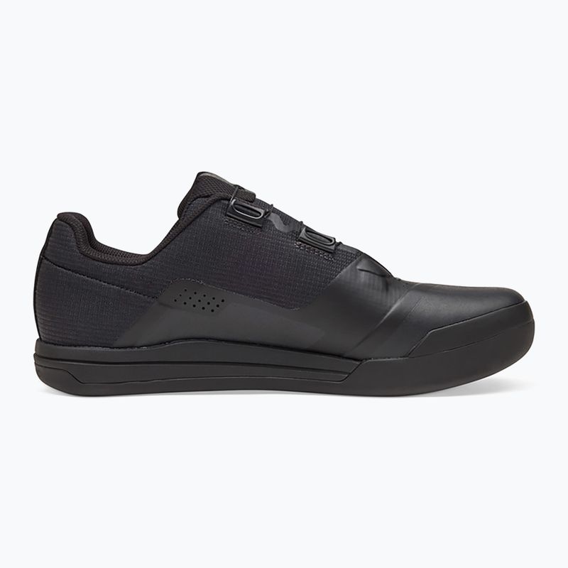 Scarpe da ciclismo con piattaforma da uomo Fox Racing Union BOA Flat nero 9