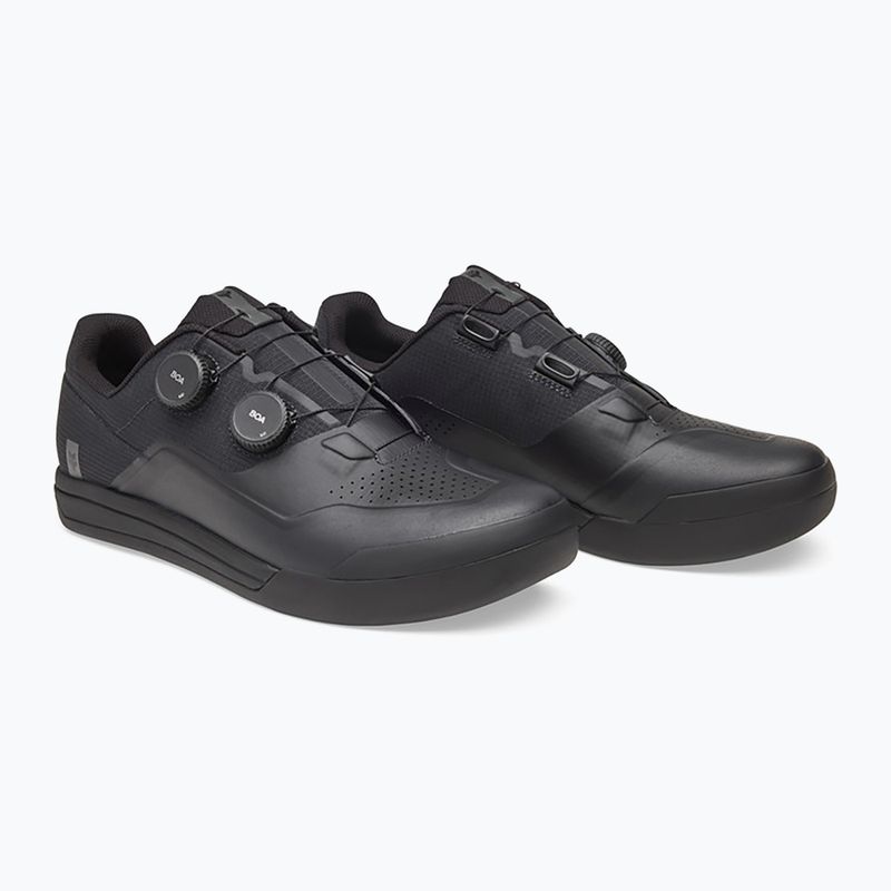 Scarpe da ciclismo con piattaforma da uomo Fox Racing Union BOA Flat nero 10