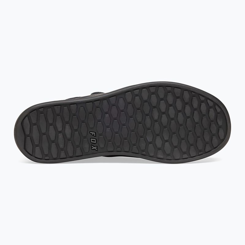 Scarpe da ciclismo con piattaforma da uomo Fox Racing Union BOA Flat nero 13