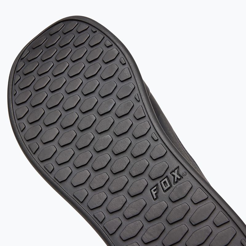 Scarpe da ciclismo con piattaforma da uomo Fox Racing Union BOA Flat nero 15